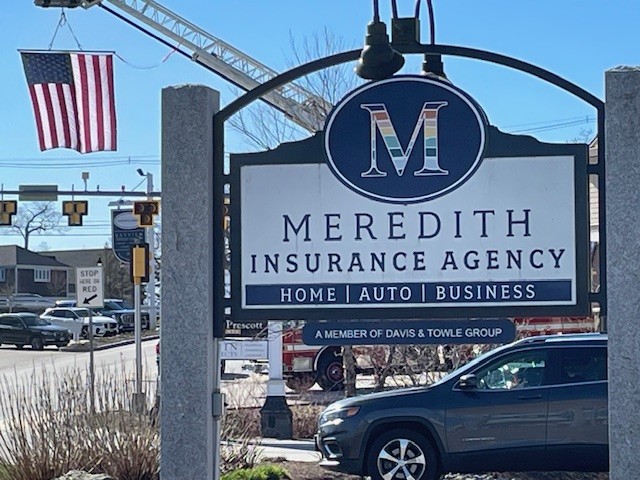 Meredith Insurance sign