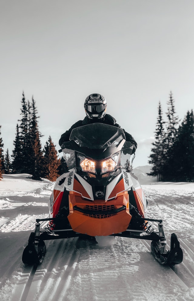 snowmobile rider